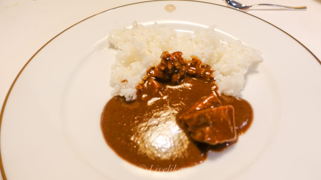 資生堂パーラー ザ・ハラジュク 締めのビーフカレー